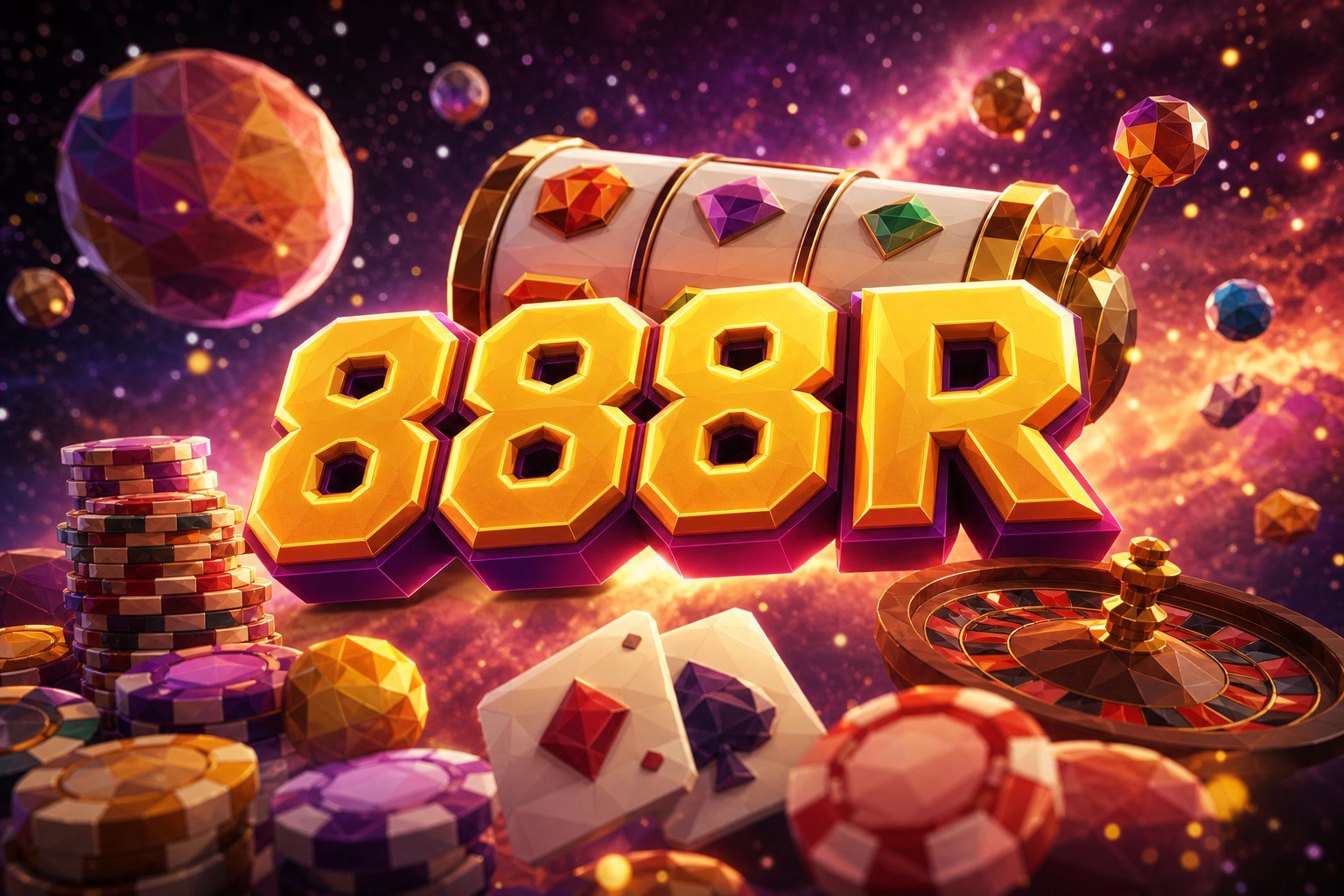 Tampilan Fortune Dragon di 888R dengan naga emas dan papan poin hadiah